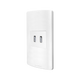 Cargador USB 2 Módulos con Placa De Termopolímero Pininfarina