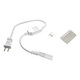 Illux Cc-Ml0521.E Convertidor De Corriente Con Enchufe 0.5 M Con 1 Tubo Termoencogible Y 1 Interconector H Ml-0522.210