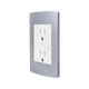 Contacto Duplex Americano con Placa Pintada Bi-Capa Pininfarina
