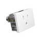 Contacto Enchufe Aterrizado 15 A 127 V 2 Módulos Pininfarina