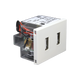 Contacto Usb 2 Tomas 3.1 A 127v 2 Módulos Pininfarina