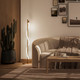 Dekor PL-5113.ND30 Luminaria Led De Sobreponer En Piso Acabado Negro Dorado 13 W
