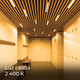 Illux TL-1507.DIM Lámpara Led Slim Line De Sobreponer En Techo 9 W 110-130 V Atenuable Triac