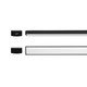 The Collection TL-4501.SORNKIT2M Kit De Perfil Vega De Sobreponer Para Tira Led Acabado Negro Cubierta Opalino 2M