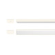 The Collection TL-4502.SORBKIT2M  Kit De Perfil Naro De Sobreponer Para Tira Led Acabado Blanco Cubierta Opalina 2M